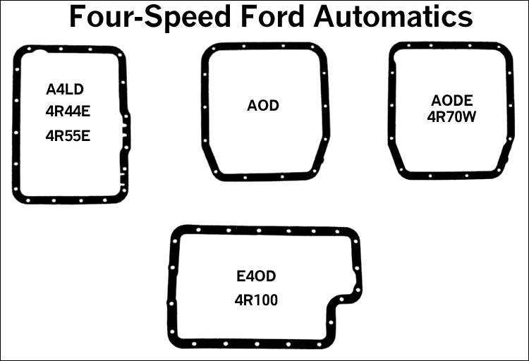 Ford 4 speed automatic transmission identification
