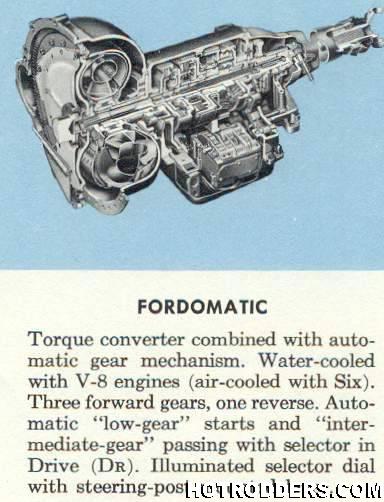 Ford cruise-o-matic automatic transmission #9