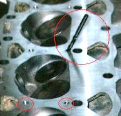 Ford cylinder head steam holes #2