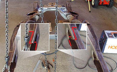 Shoebox ford frame swap